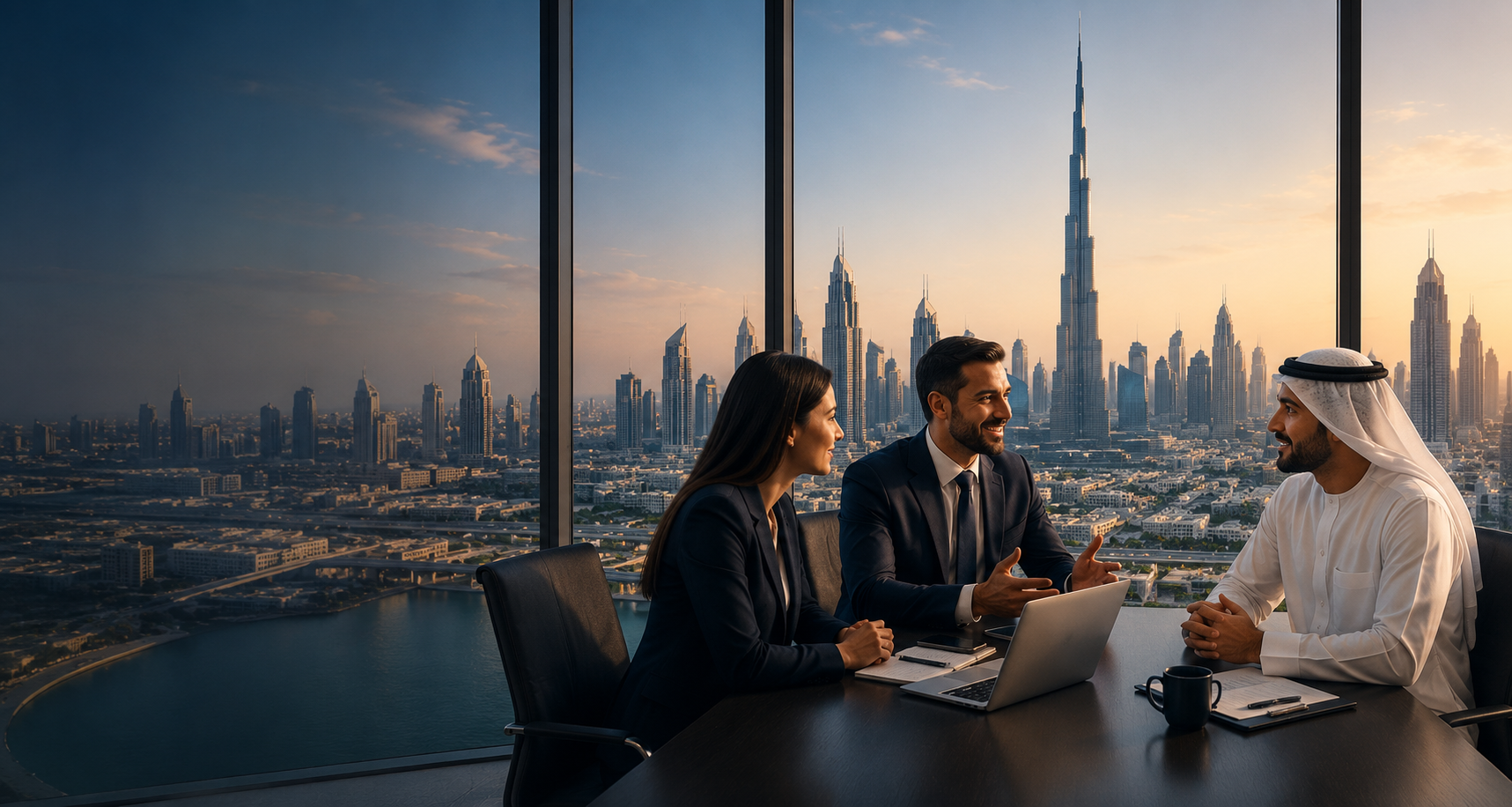 Altius Advisory professionals in a corporate meeting